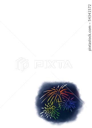 明信片大小煙花 明信片大小煙花 54341572