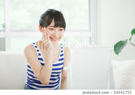 Beauty image of a young girl Beauty image of a young girl 54341755