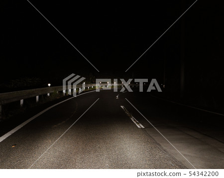 晚上的山路 晚上的山路 54342200