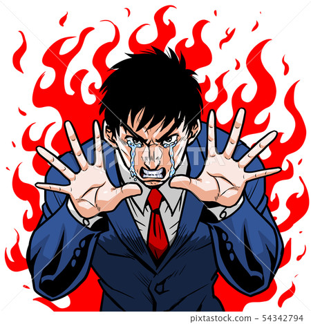 Businessman hand sign Businessman hand sign 54342794