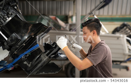 Aluminum boat repairman, for fishing Aluminum boat repairman, for fishing 54343016