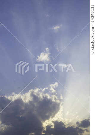 藍天天空雲彩光背景背景材料 藍天天空雲彩光背景背景材料 54343133