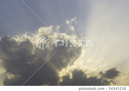 藍天天空雲彩光背景背景材料 藍天天空雲彩光背景背景材料 54343138