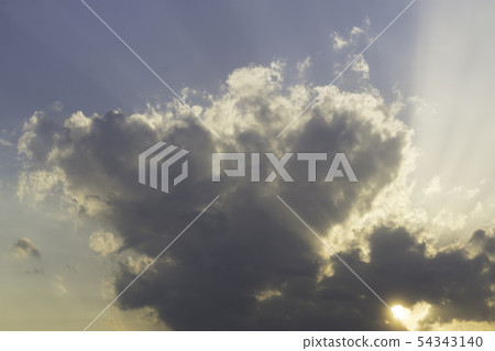 藍天天空雲彩光背景背景材料 藍天天空雲彩光背景背景材料 54343140