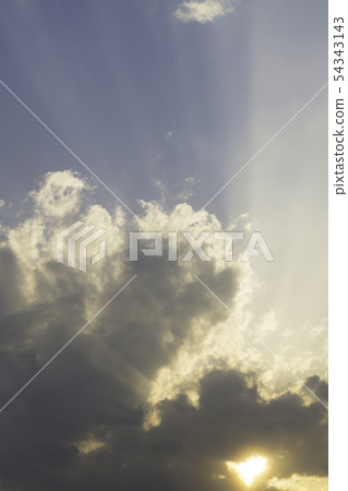 藍天天空雲彩光背景背景材料 藍天天空雲彩光背景背景材料 54343143