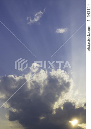 藍天天空雲彩光背景背景材料 藍天天空雲彩光背景背景材料 54343144