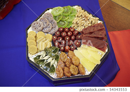 Korean Traditional Sweets New Year Marriage Image Korean Traditional Sweets New Year Marriage Image 54343553