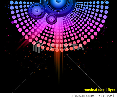 Disco club flyer. Disco club flyer. 54344061