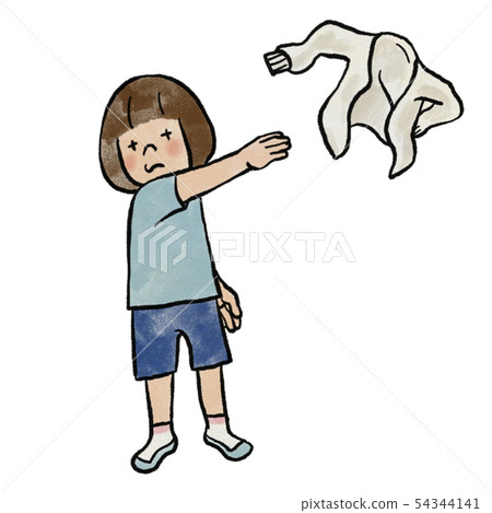 Children long sleeves are clean 54344141