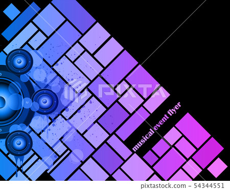 Disco club flyer. 54344551