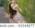 Young woman Korean 54344677