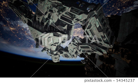 Fleet of Massive Spaceships Known as Motherships 54345237