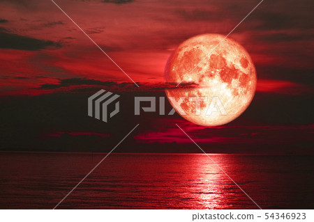 red sturgeon moon back on silhouette cloud on the red sturgeon moon back on silhouette cloud on the 54346923