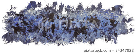 Hand drawn isolated spots ink oil paintbrush Hand drawn isolated spots ink oil paintbrush 54347028