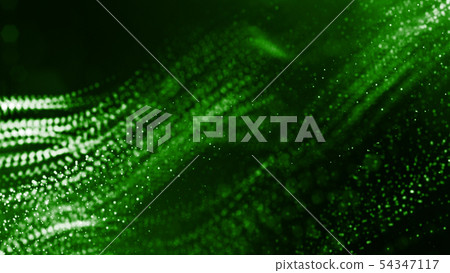 Glow particles are in air as science fiction of microcosm or macro world or sci-fi. 3d rendering of Glow particles are in air as science fiction of microcosm or macro world or sci-fi. 3d rendering of 54347117