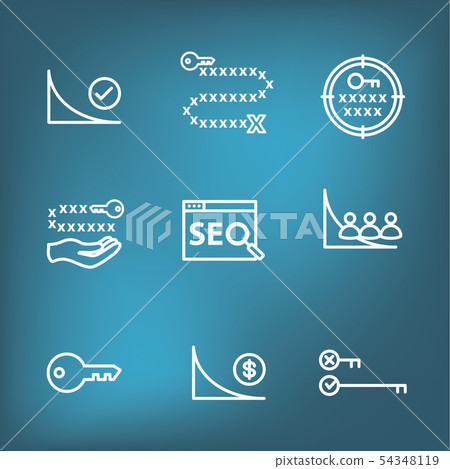 SEO Strategy - Search engine optimization concept 54348119