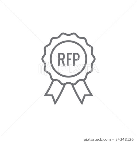 RFP Icon - request for proposal concept or idea 54348126