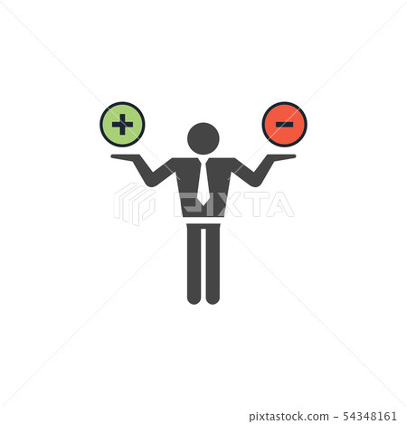 Positive and Negative, True AND False Images or 54348161