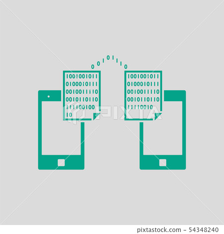 Exchanging Data Icon Exchanging Data Icon 54348240