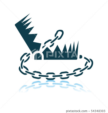 Bear Hunting Trap Icon 54348303