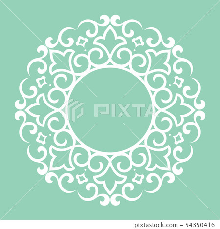 Decorative frame Elegant vector element for design 54350416