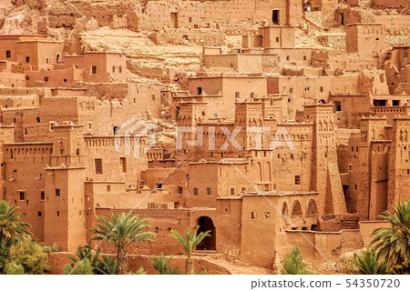 Clay kasbah Ait Benhaddou, Morocco 54350720