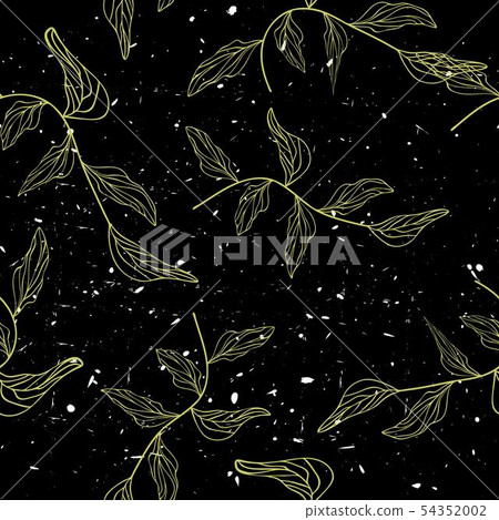 Branch with leaves vector illustration eps 10. 54352002