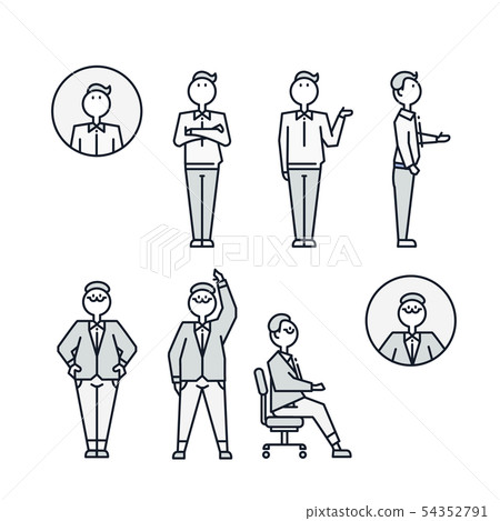 商業 商務 圖標 54352791