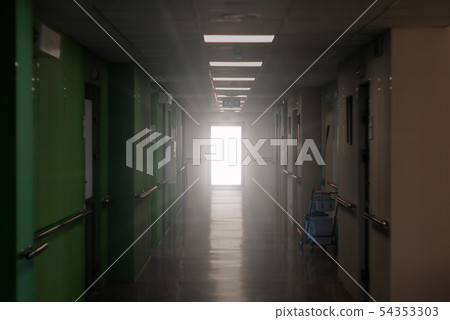 Clinical death - light in the end of a tunnel Clinical death - light in the end of a tunnel 54353303