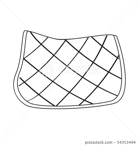 Vector illustration of horseback and equestrian sign. Set of horseback and horse vector icon for Vector illustration of horseback and equestrian sign. Set of horseback and horse vector icon for 54353494