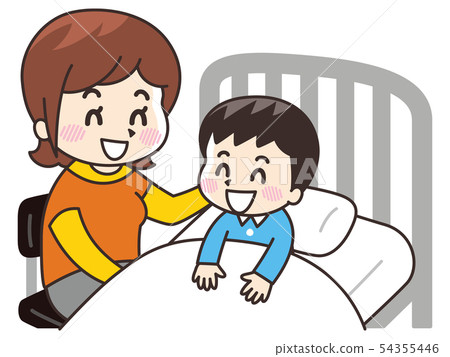 母親陪孩子住院 54355446
