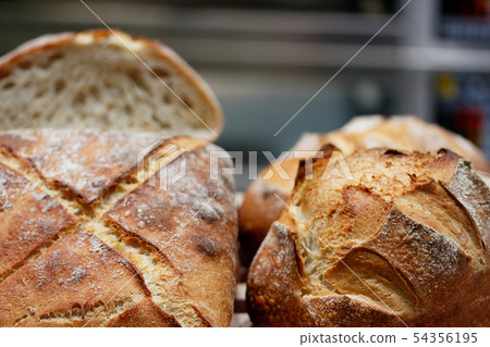 bread loaves in an artisan bakery bread loaves in an artisan bakery 54356195