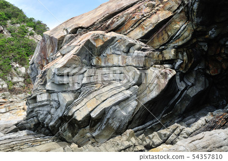 Heavenly Bird Fold (Phoenix Fold) [Wakayama Prefecture, Susami-cho, Kuchiwabuka] 54357810