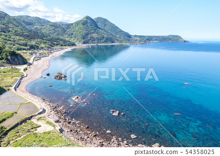 Open sea coast 54358025