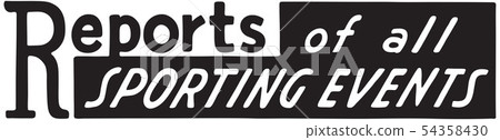 Reports Of All Sporting Events 54358430