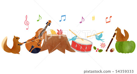 Material-Autumn, Squirrel and Little Bird 5 Tech Material-Autumn, Squirrel and Little Bird 5 Tech 54359333