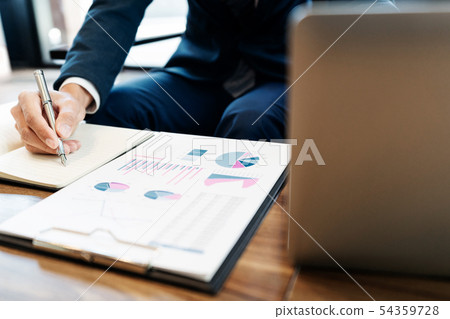 business people and coworker colleagues discussing 54359728