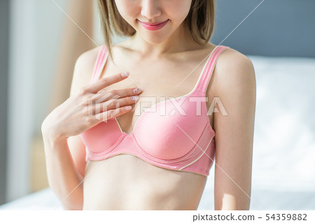 beauty asian woman with bra 54359882