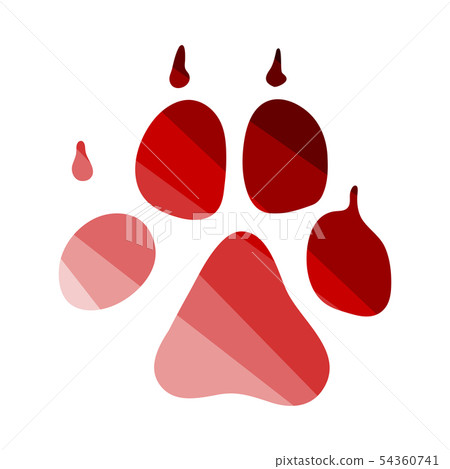 Dog Trail Icon 54360741