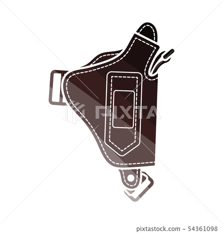 Police Holster Gun Icon Police Holster Gun Icon 54361098
