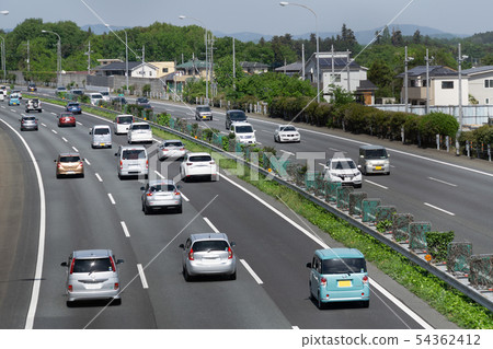 交通堵塞圖像公路 54362412