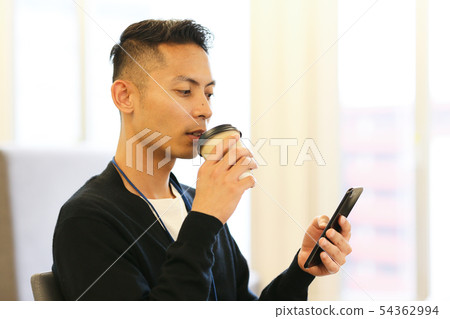 A young businessman A young businessman 54362994