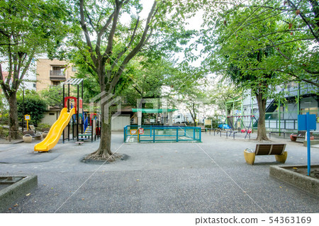 東京澀谷的廣尾公園 54363169