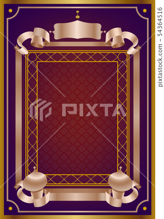 Arabian greeting card frame 54364516