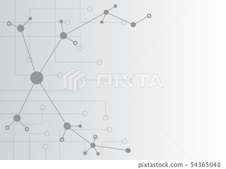 Abstract geometric connect lines and dots.Simple t Abstract geometric connect lines and dots.Simple t 54365048