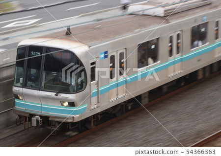 N Tokyo Metro Namboku Line 9000 Series Not Stock Photo 54366363 Pixta