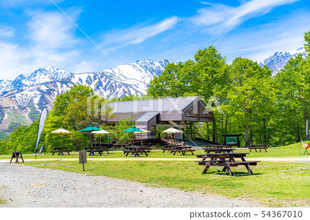 Blue sky Terrace Outdoor cafe image [Nagano Prefecture] 54367010