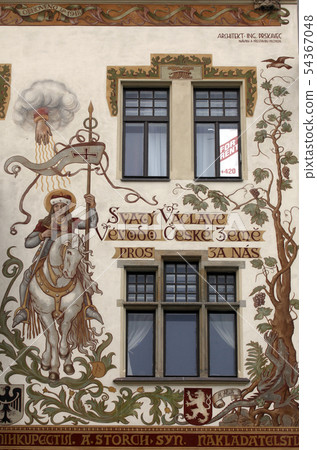 St Wenceslas on horseback St Wenceslas on horseback 54367048