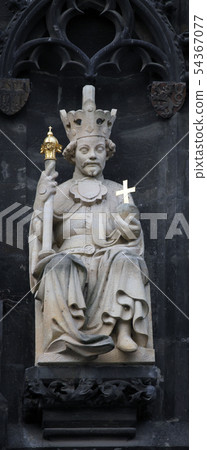 Wenceslas IV, Old Town Bridge Tower, Prague Wenceslas IV, Old Town Bridge Tower, Prague 54367077