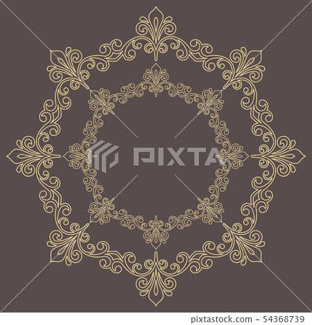 Oriental Abstract Vector Pattern Oriental Abstract Vector Pattern 54368739